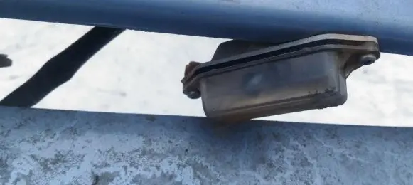 Number plate light