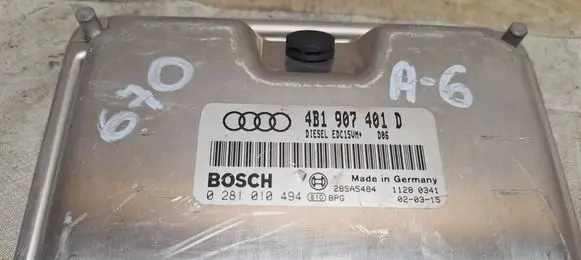 Audi A6 S6 C5 4B Engine control unit/module 4B1907401D 28SA5484 0281010494
