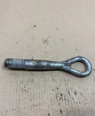 Towing hook eye