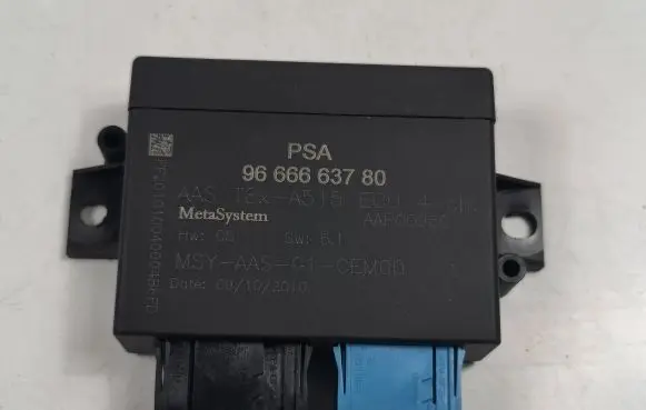 Peugeot 3008 I Parking PDC control unit/module 9666663780