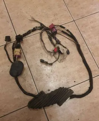 Volkswagen Transporter - Caravelle T5 Front door wiring loom/harness boot 6Q0971633A