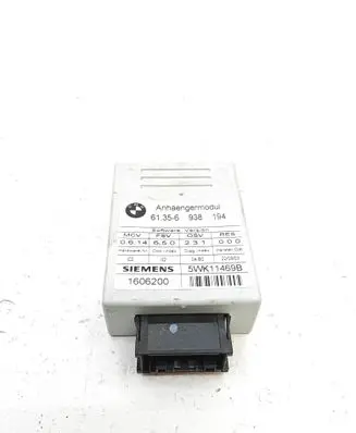 BMW 5 E60 E61 Tow bar trailer control unit/module 6938194 5WK11469B 05023100