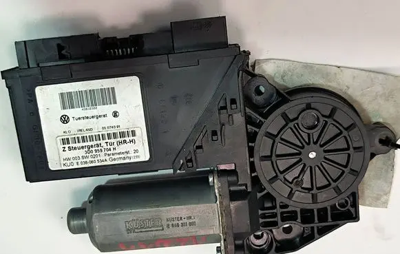 Volkswagen Phaeton Rear door window regulator motor 3D0959704H