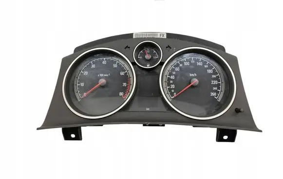 Opel Astra H Speedometer (instrument cluster) 13267542