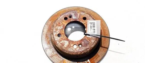 KIA Ceed Rear brake disc NEVENTILIUOJAMAS