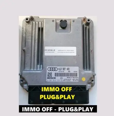 Audi Q7 4L Engine control unit/module 0281012772 4L0907401 1039S16455