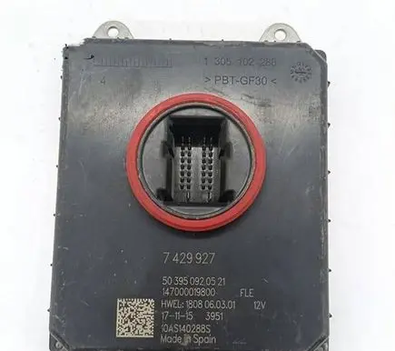 BMW X1 F48 F49 LED ballast control module 7429927 63117429927 7408892