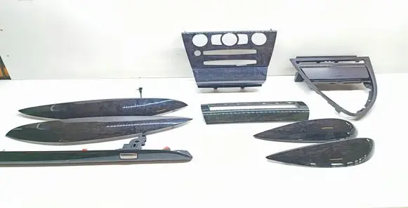 BMW 6 E63 E64 Interior decorative trim set 7116054 7116053 7072760