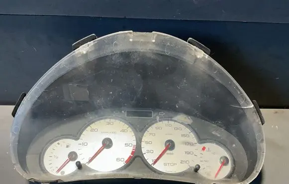 Peugeot 206 Speedometer (instrument cluster) 9651740280 RL23M534 000500805