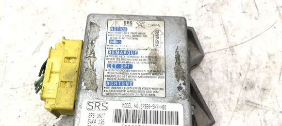 Honda Accord Airbag control unit/module 77960SN7H91 5WK4135 CZGI010859