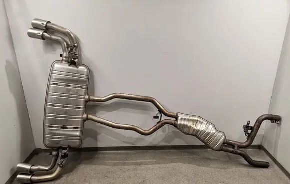 Porsche Cayenne (92A) Muffler/silencer 7P5253211B 7L8118B