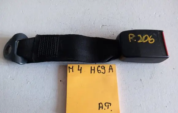 Peugeot 206 Front seatbelt buckle 1212123