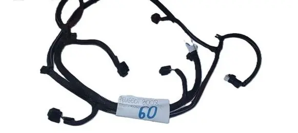 Peugeot 3008 I Parking sensor (PDC) wiring loom 9665188480