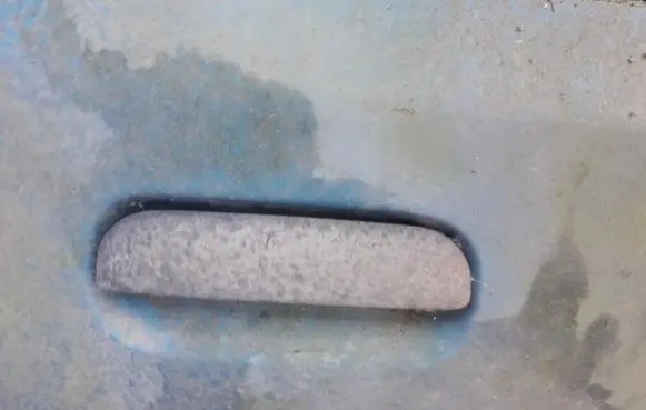 Mazda 121 Front door exterior handle