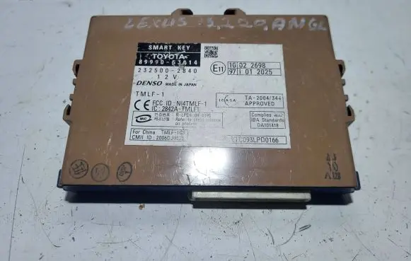 Lexus IS 220D-250-350 Other control units/modules 8999053014 2325002840 ETC093LPD0166