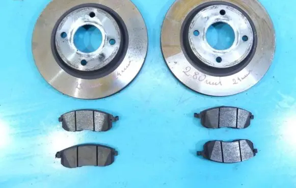 Nissan Tiida C11 Brake discs and calipers set IMPRK1161828