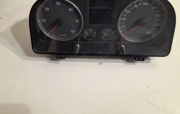 Volkswagen Touran I Speedometer (instrument cluster) 1T0920860GX 110380217015