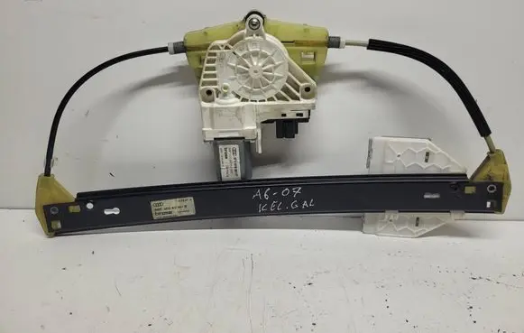 Audi A6 S6 C6 4F Sliding door window regulator with motor 4F0839461B 1021994952202