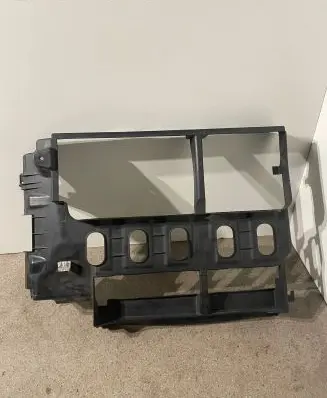 Intercooler air guide/duct channel