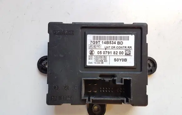 Volvo S80 Door control unit/module 7G9T14B534BD