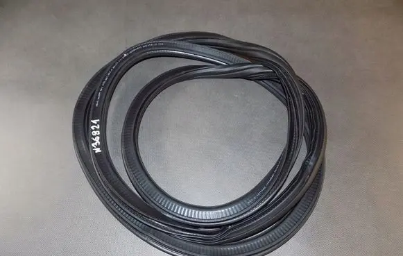 Rubber seal rear door
