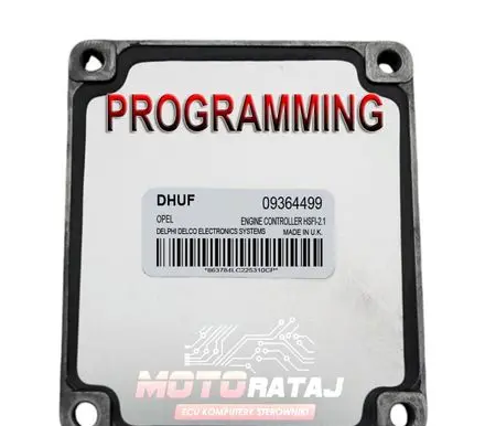 Opel Zafira A Engine control unit/module 09364499 DHUF