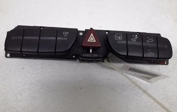 Mercedes-Benz C W203 Hazard light switch A2038209310