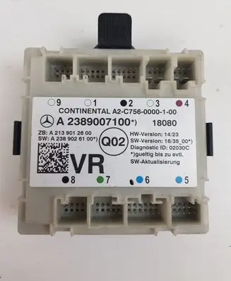 Mercedes-Benz E W211 Door control unit/module A2389007100