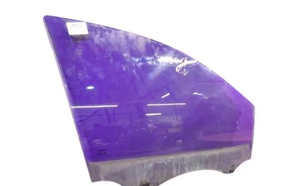Renault Clio III Front door window glass four-door 