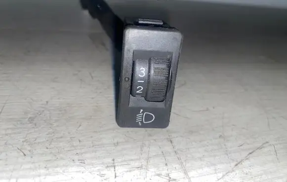 Peugeot 207 Headlight level height control switch 96384422 PA66GF30 96366692