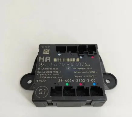 Mercedes-Benz C W204 Door control unit/module A2129004006 A2128208626