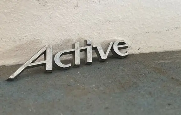 Opel Zafira C Fender model badge letters 