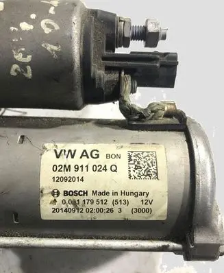 Volkswagen Up Starter motor 02M911024Q 12092014 0001179512