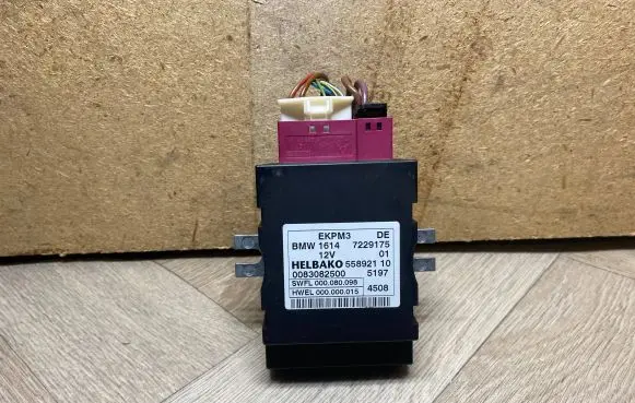 Fuel injection pump control unit/module