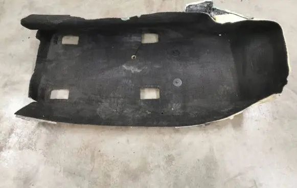 Chevrolet Corvette C7 Front floor carpet liner 