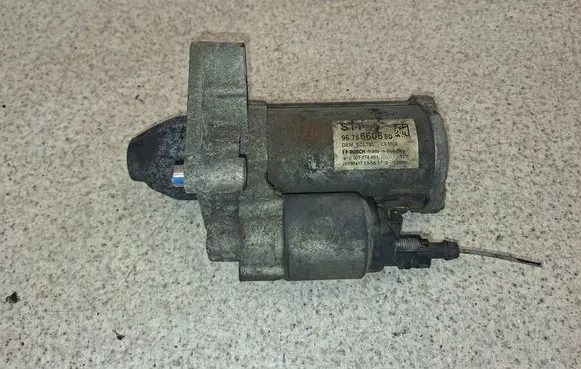 Citroen DS4 Starter motor 9675660680 20150417 0001174601