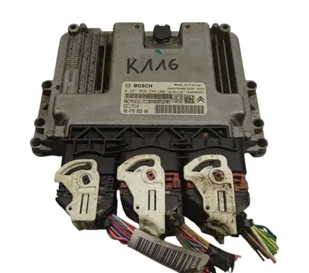 Citroen C4 I Picasso Engine control unit/module 9666729580 0281030546 9807885980