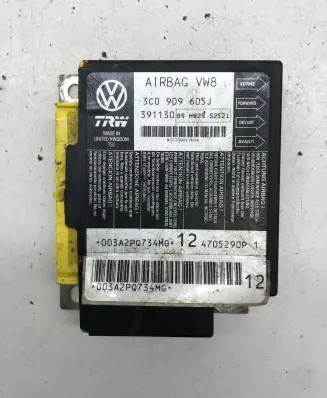 Volkswagen PASSAT B6 Airbag control unit/module 3C0909605J