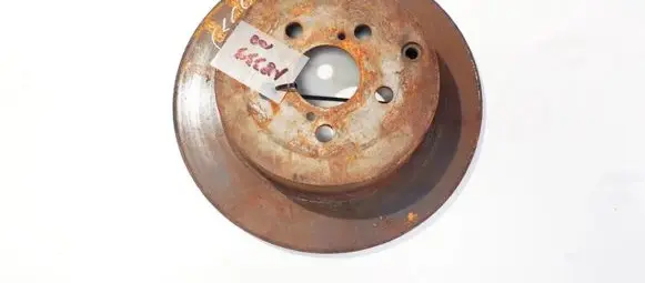Toyota Avensis T250 Rear brake disc neventiliuojamas