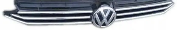 Volkswagen Touran II Front bumper upper radiator grill