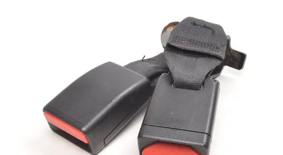 Peugeot 208 I Front seatbelt buckle 