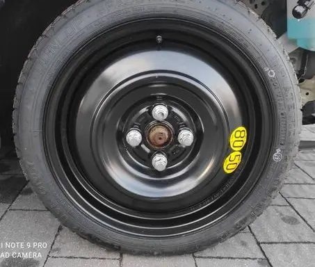 Toyota Yaris R16 spare wheel 