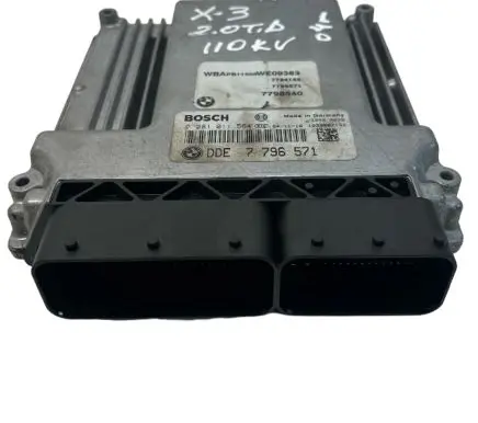 BMW X3 E83 Engine control unit/module 7796571 7798540 0281011564