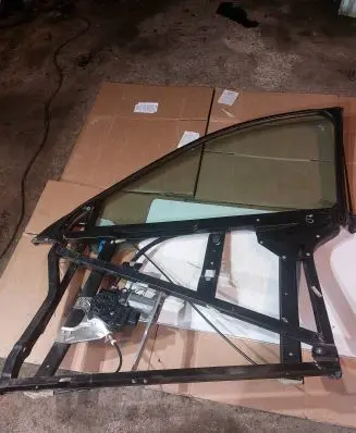 Audi A6 S6 C5 4B Front door manual window regulator 4B0837754D