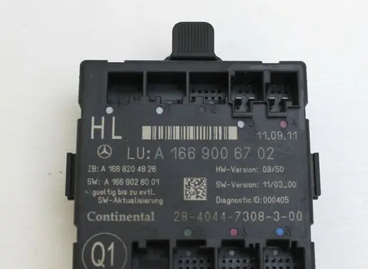 Mercedes-Benz ML W166 Door control unit/module A1669006702
