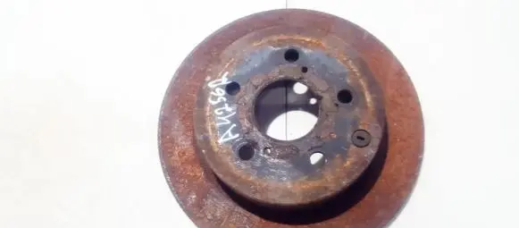 Toyota Avensis Verso Rear brake disc neventiliuojamas
