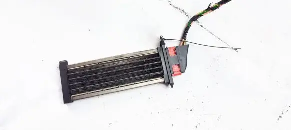 Electric cabin heater radiator