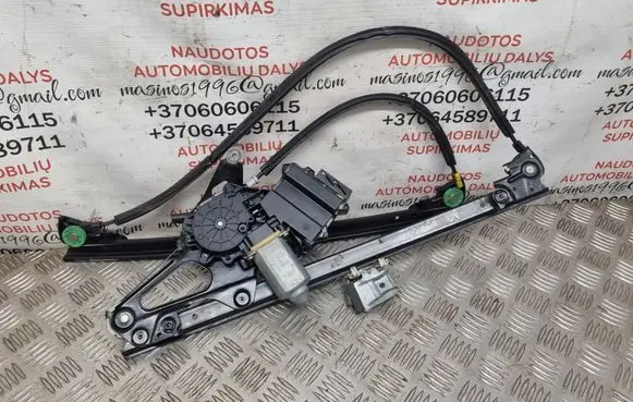 Ford Galaxy Front door window regulator with motor 7M0837402M
