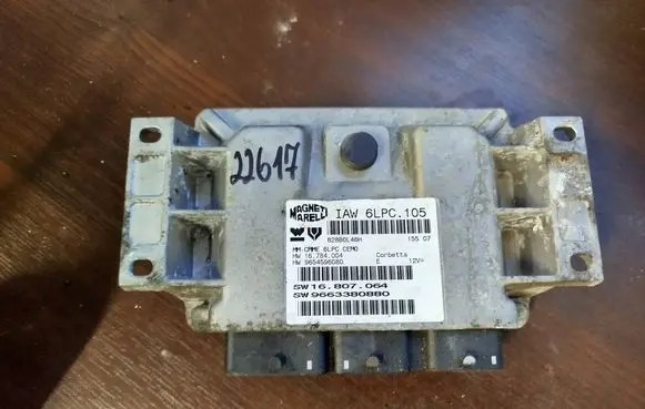 Peugeot 207 Engine control unit/module 9663380880 9654596080