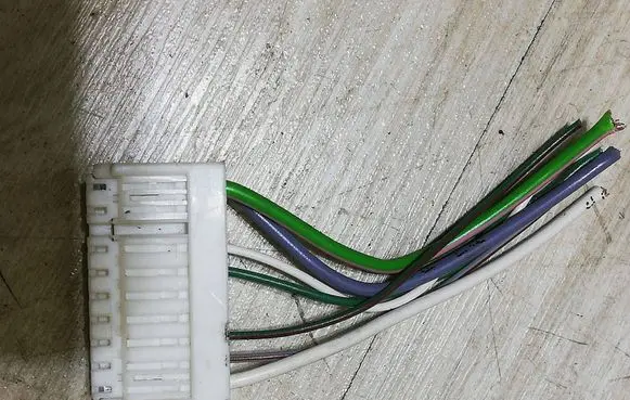 Dacia Jogger Rear door wiring loom 